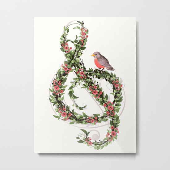 Robin's Song Metal Print