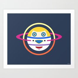 Spaceman 4 Art Print