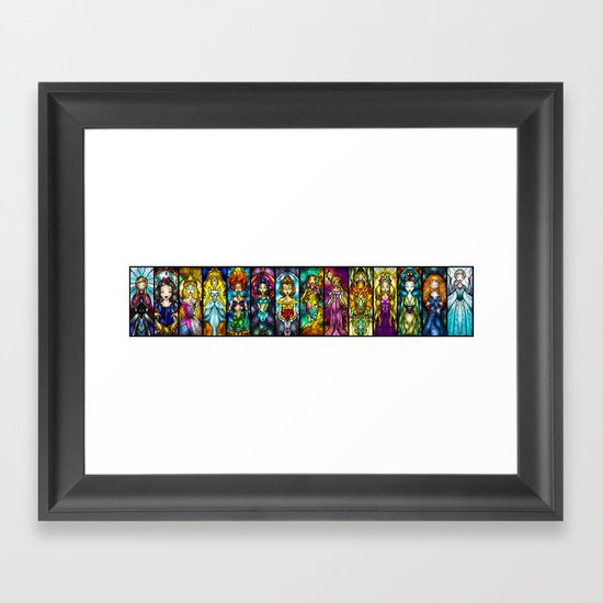 The Princesses Framed Art Print