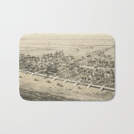 Vintage Pictorial Map of Sea Isle City NJ (1885) Bath Mat | Seaislecitymap, Njcoastalcity, Drawing, Coastalnewjersey, Iloveseaislecity, Seaislecity, Coastalnj, Seaislenjatlas, Seaislecityatlas, Njcoastaltown 