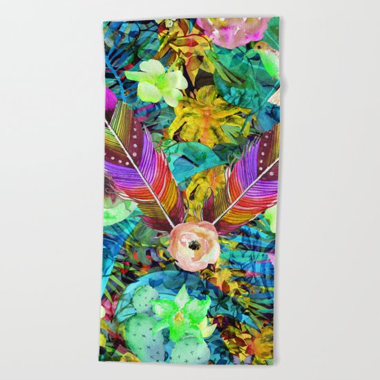 spring love i Beach Towel