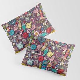 kitsch scatter plum Pillow Sham