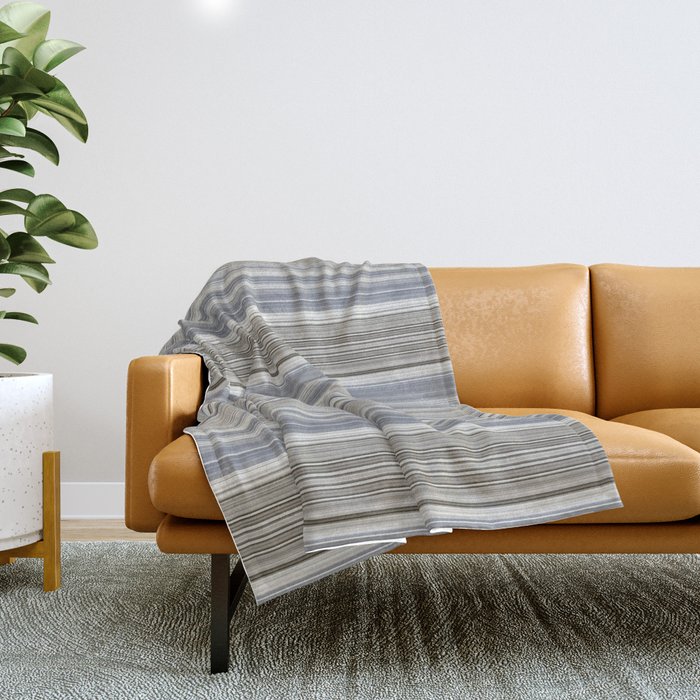 Gray and tan throw hot sale blanket