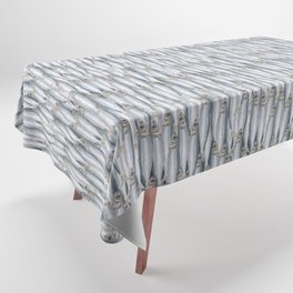 Packed Sardines - Navy Tablecloth
