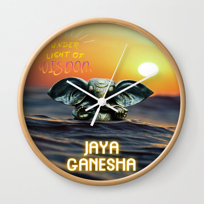 JAYA GANESHA Wall Clock