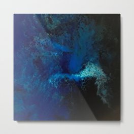 Feng Shui: Water Metal Print | Peace, Painting, Healing, Career, Acrylic, Relaxation, Water, Calm, Support, Fengshui 