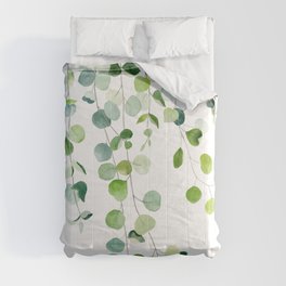 Eucalyptus Watercolor 6 Comforter
