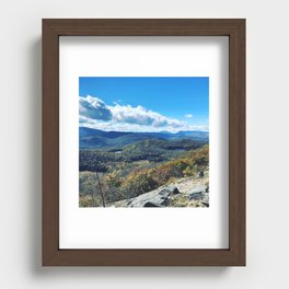 Adirondack State Park Recessed Framed Print