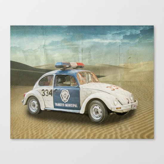 Dune Buggy Fuzz Canvas Print