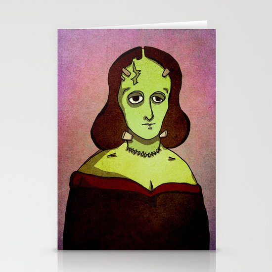 Prophets of Fiction - Mary Shelley /Frankenstein Stationery Cards