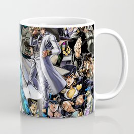 Jotaro Kujo - Anime JOJO collage series Coffee Mug