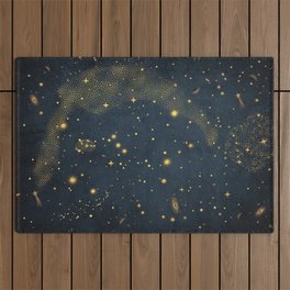 Orion Belt Constellation Outdoor Rug