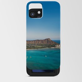 Diamond Head on Honolulu, Hawaii iPhone Card Case