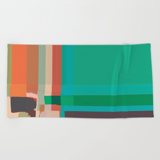Abstract Painting No. 12 Beach Towel
