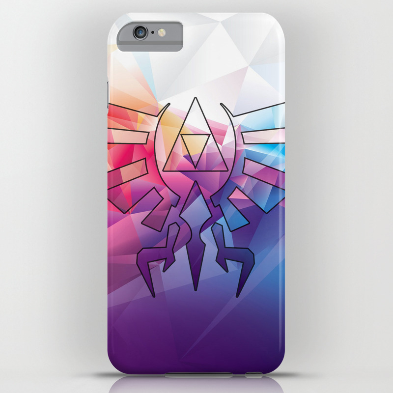 Zelda Triforce Colorful Diamond Iphone Case
