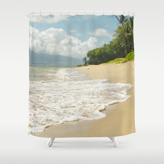 maui beach Shower Curtain