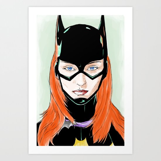 Batgirl Art Print