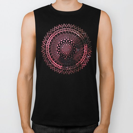 Nebula Snake Mandala Biker Tank