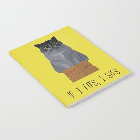 If I Fits, I Sits II Notebook