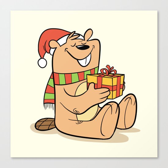 Xmas Gift Canvas Print