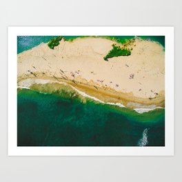 Malibu Lagoon Art Print