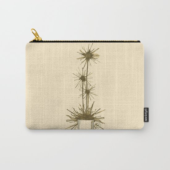 Midnight Flower Carry-All Pouch