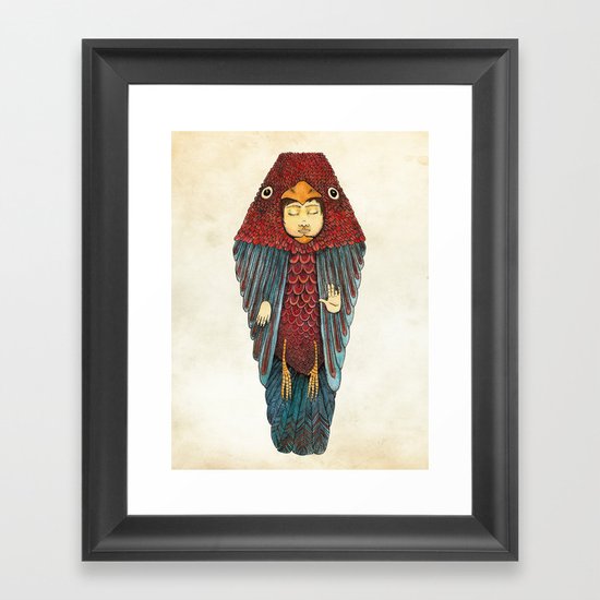Fly like an egyptian Framed Art Print