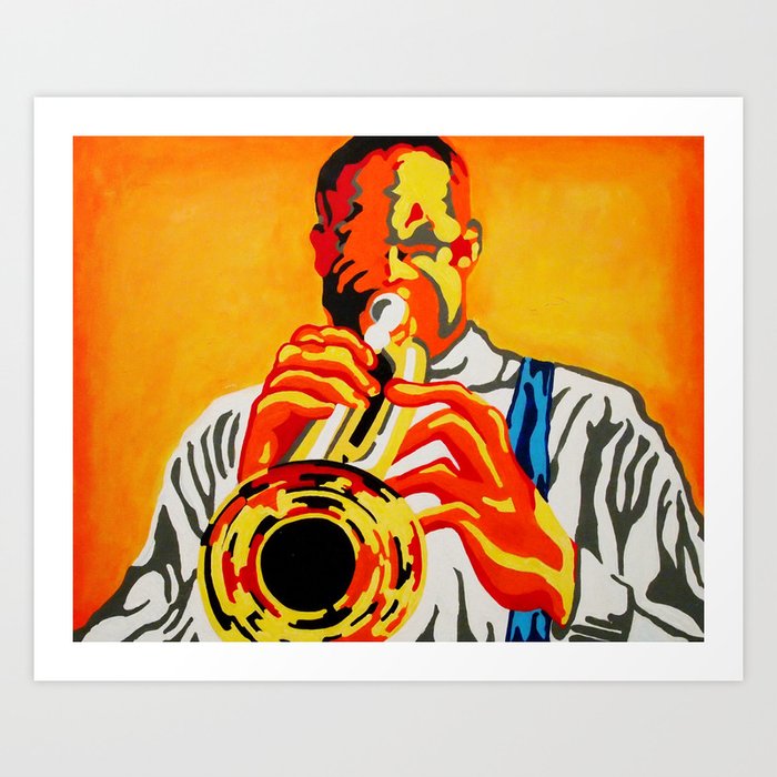 jazz trumpet art