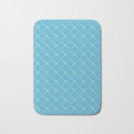children's pattern-pantone color-solid color-light blue Bath Mat