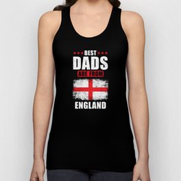 Best Dads are From England Unisex Tank Top