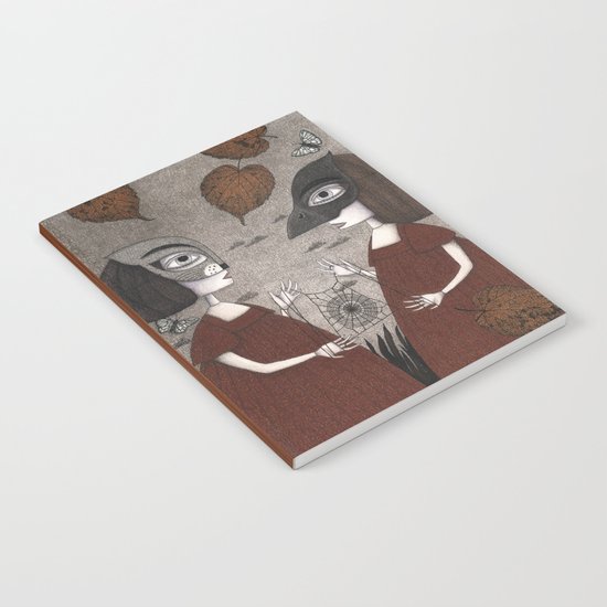 Ana and Eva (An All Hallows' Eve Tale) Notebook