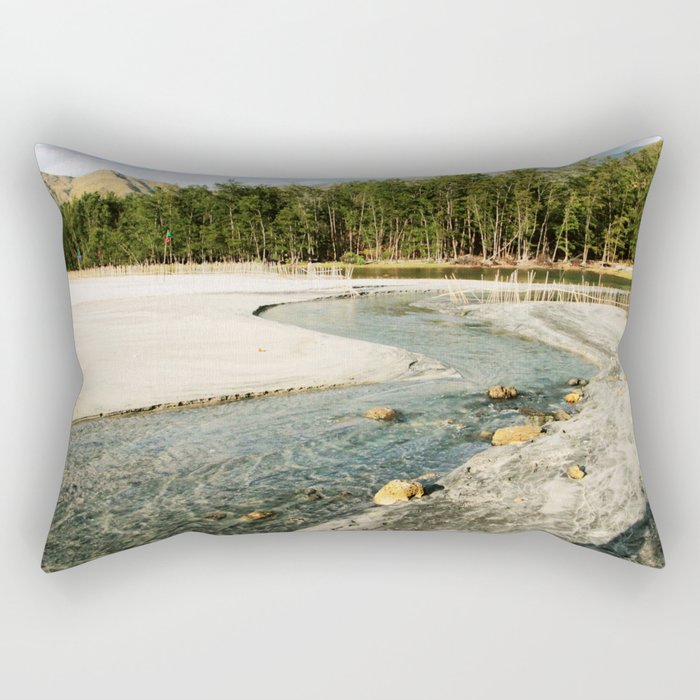 Lake Flow Rectangular Pillow