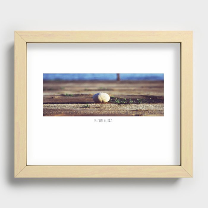 ON MY OWN Recessed Framed Print