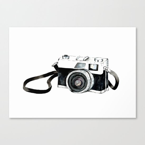 Vintage camera Canvas Print