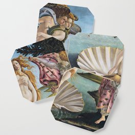 Botticelli's The Birth of Venus (High Resolution) Coaster