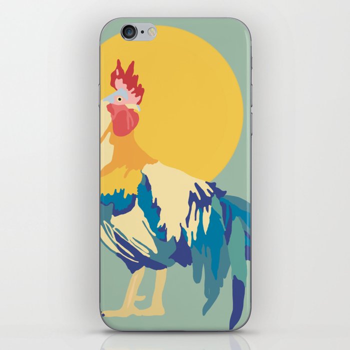Rooster Rising iPhone Skin
