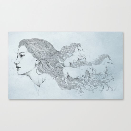 Horses Canvas Print