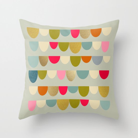 Delightful Rue Throw Pillow