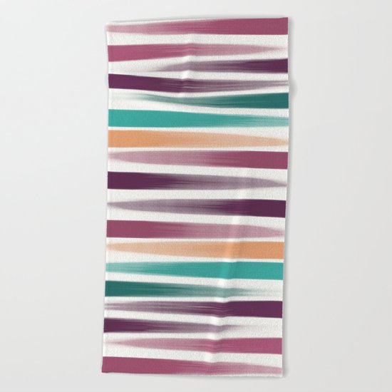 Brush strokes Beach Towel
