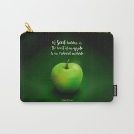 Apple Seed Carry-All Pouch