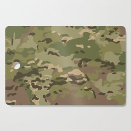 Woodland Hues Camo - MultiCam Camouflage Cutting Board