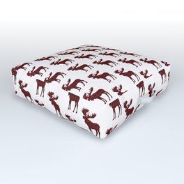 Buffalo Check Moose Outdoor Floor Cushion