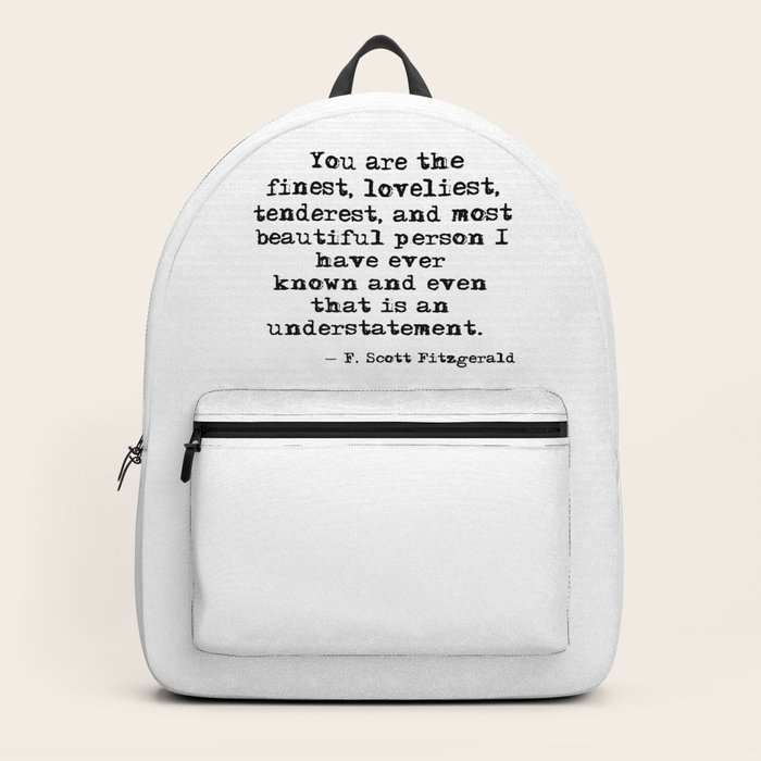 the most beautiful backpack