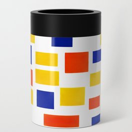Piet Mondrian (Dutch, 1872-1944) - Title: Composition with Color Planes 1 - Date: 1917 - Style: De Stijl (Neoplasticism) - Genre: Abstract, Geometric Abstraction - Medium: Gouache on paper - Digitally Enhanced Version (2000 dpi) - Can Cooler
