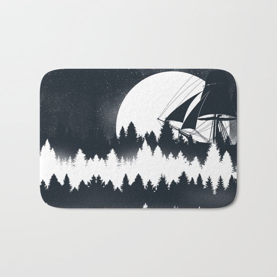 Forest Wave Bath Mat