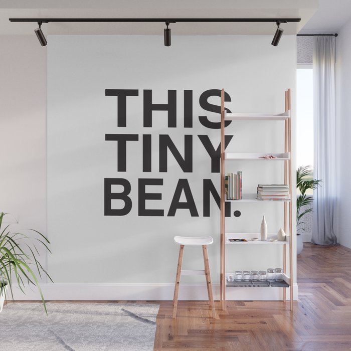 This Tiny Bean Logo Wall Mural