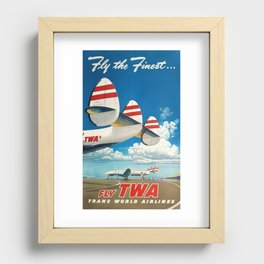 Aviation Art 17 Recessed Framed Print