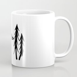 UFO in spruces Mug