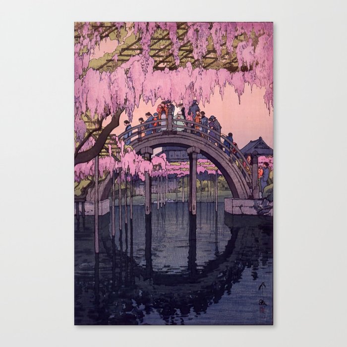 Kameido, from “Twelve Subjects of Tokyo”  Canvas Print