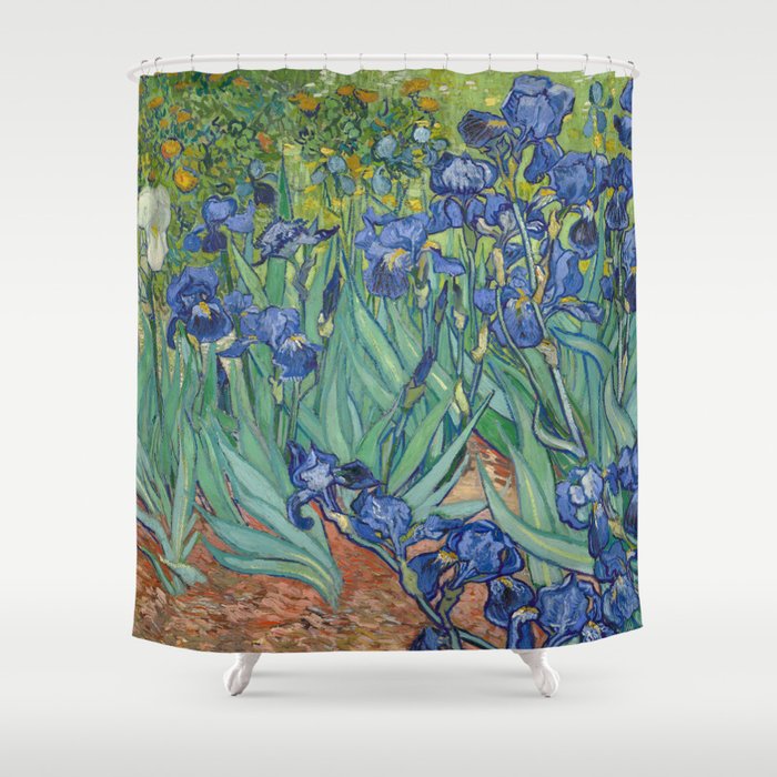 Irises, Vincent Van Gogh Shower Curtain